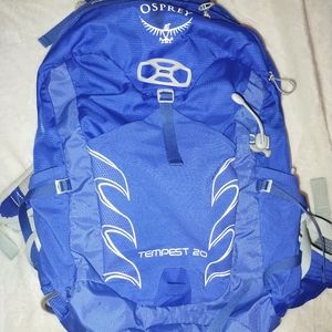 Osprey Tempest 20l Hiking Backpack Iris Blue Daypack Airscape